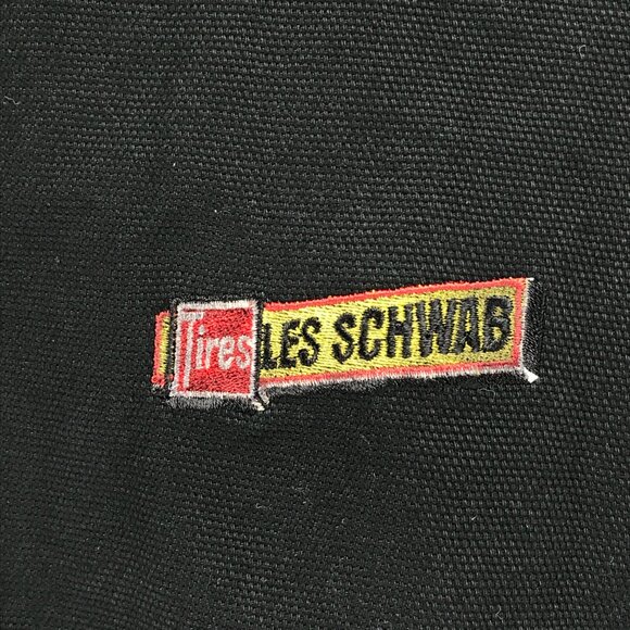Tri-Mountain Les Schwab Canvas Hooded Jacket Men's 2XLT Field Chore Workwear - Picture 4 of 12